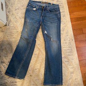 Men’s buckle jeans